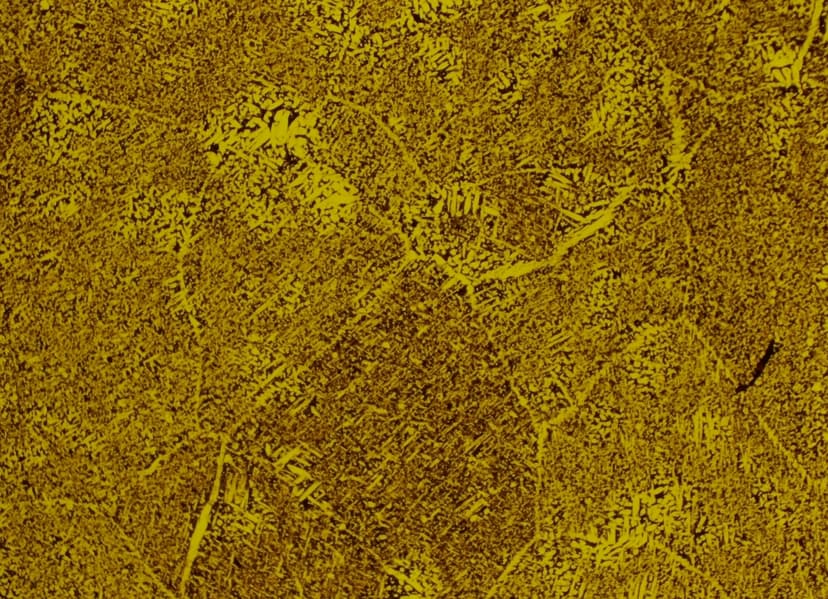 Aluminum-silicon alloy microstructure