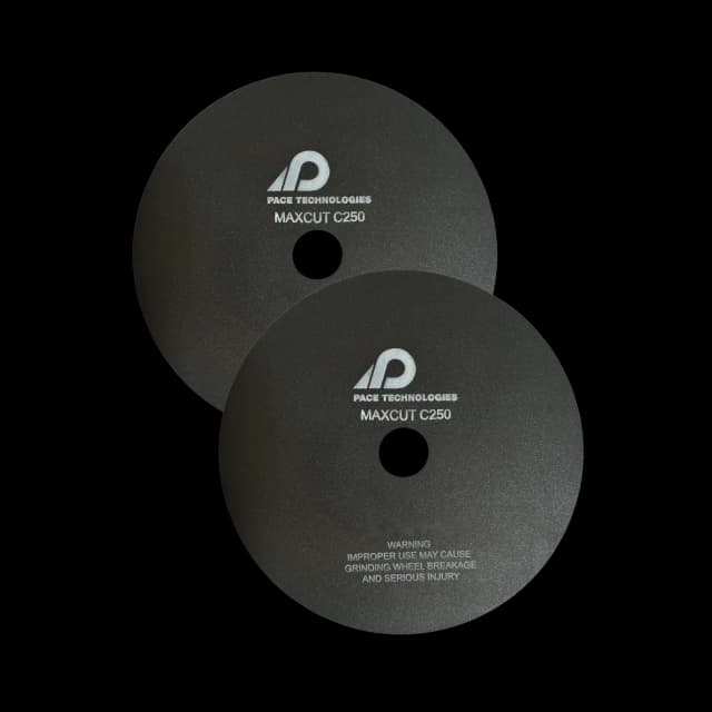 MAX-C series abrasive blades for superalloy sectioning